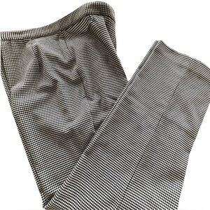 Norton Studio Black and White Houndstooth Women’s Dress Pants Size 10